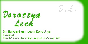 dorottya lech business card
